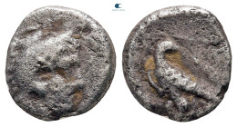 Kings of Macedon. Aigai. Amyntas III 393-369 BC. Diobol AR