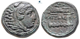 Kings of Macedon. Uncertain mint. Alexander III "the Great" 336-323 BC. Bronze Æ