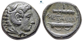 Kings of Macedon. Uncertain mint. Alexander III "the Great" 336-323 BC. Bronze Æ