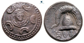Kings of Macedon. Uncertain mint. Alexander III "the Great" 336-323 BC. Bronze Æ