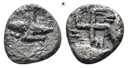 Thrace. Apollonia Pontica circa 540-530 BC. Hemiobol AR