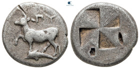 Thrace. Byzantion circa 387-340 BC. Siglos AR