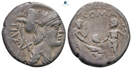 Ti. Veturius 137 BC. Rome. Denarius AR