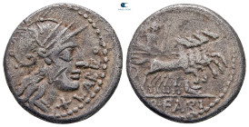Q. Fabius Labeo 124 BC. Rome. Denarius AR