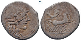 M. Carbo 122 BC. Rome. Denarius AR