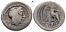M. Porcius Cato 89 BC. Rome. Quinarius AR