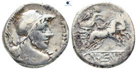 Cn. Lentulus Clodianus 88 BC. Rome. Denarius AR