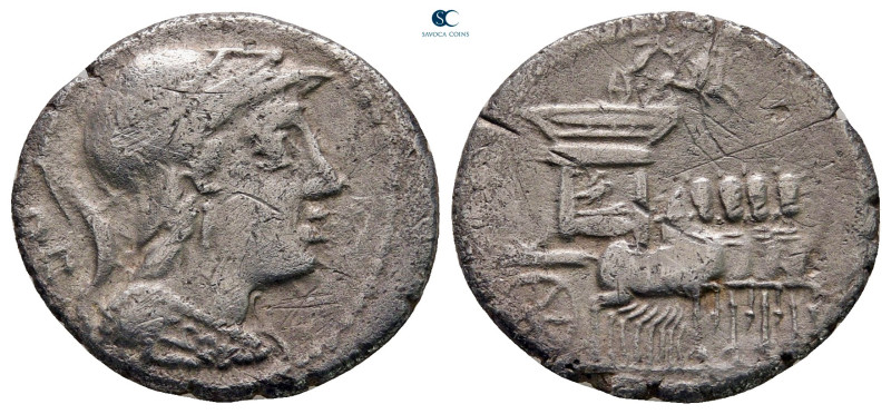 L. Rubrius Dossenus 87 BC. Rome
Denarius AR

18 mm, 3,36 g



nearly very...