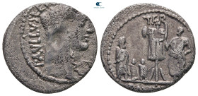 L. Aemilius Lepidus Paullus 62 BC. Rome. Denarius AR