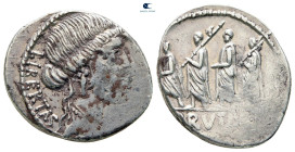 M. Junius Brutus 54 BC. Rome. Denarius AR