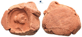 Greek. Clay Tessera