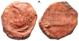 Greek. Clay Tessera