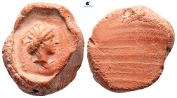 Greek. Clay Tessera