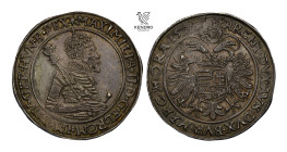 Maximilian II. Thaler 1573. Kremnitz. Very rare!