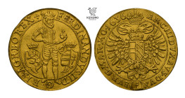 Ferdinand II. 10 Ducats 1636. Prague. Very Rare!