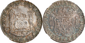 MEXICO. 8 Reales, 1750-Mo MF. Mexico City Mint. Ferdinand VI. NGC Unc Details--Cleaned.
KM-104.1; FC-23; Gil-M-8-23; Yonaka-M8-50. Nicely preserved a...