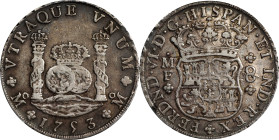 MEXICO. 8 Reales, 1753-Mo MF. Mexico City Mint. Ferdinand VI. PCGS EF-40.
KM-104.1; Cal-479. A lightly handled example of a rather popular type, and ...