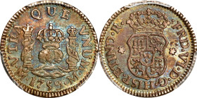 MEXICO. Real, 1759-Mo M. Mexico City Mint. Ferdinand VI. PCGS MS-62.
KM-76.2; Cal-202. The finest certified example of the type any either PCGS or NG...