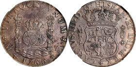 MEXICO. 8 Reales, 1766-Mo MF. Mexico City Mint. Charles III. NGC AU Details--Cleaned.
KM-105; Cal-1090. Lightly cleaned as noted, but still offering ...