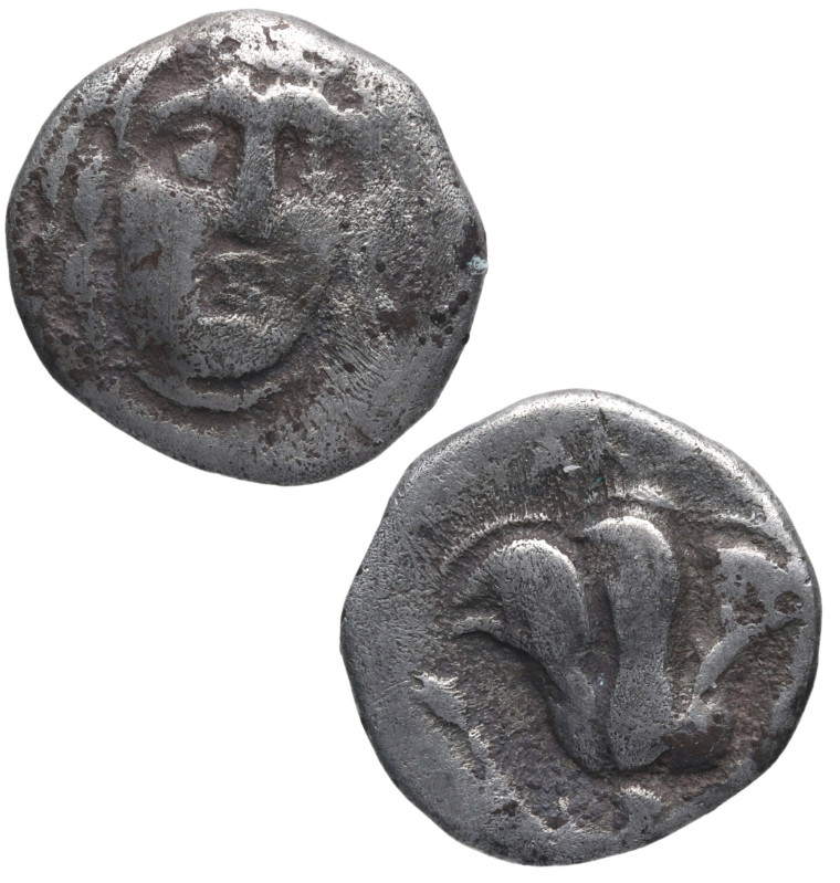 340-316 a.C. Caria. Rodas. Hemidracma. Ashton 102; SNG Keckman 429; HGC 6. 1,25 ...