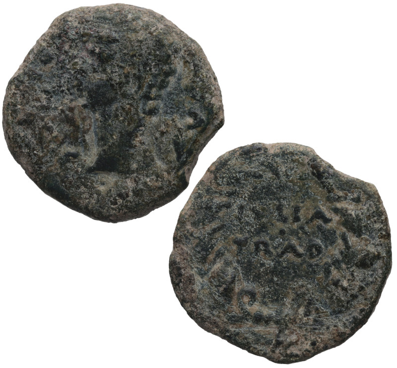 27 a.C a 14 d.C. Iulia Traducta. Algeciras (Cádiz). As. Ae. 8,79 g. PERM CAES AV...