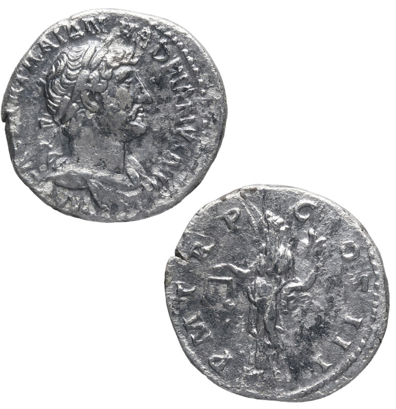 134-168 d.C. Adriano (117-138). Roma. Denario. RIC 381b. Ag. 3,08 g. HADRIANVS A...