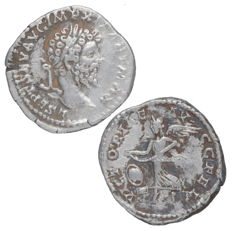 198 d.C. Septimio Severo (193- 211 d.C)​. Roma. Denario. DS 4123.l. 3,18 g. L SE...