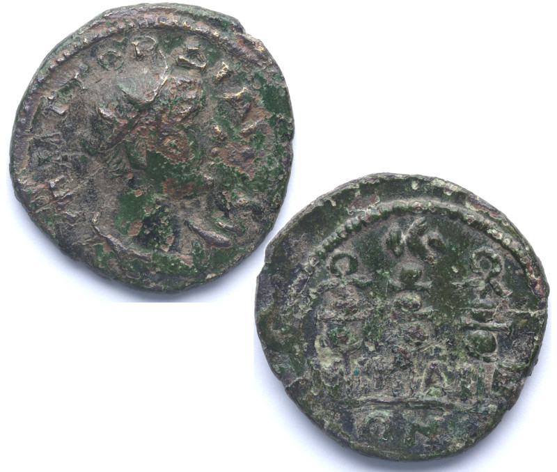 209-11 d.C. Gordiano III (238-244 d.C). Nicea. Bronce provincial. Ag. 3,00 g.  I...
