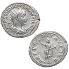 238-244 d.C. Gordiano III (238-244 d.C). Roma. Antoniniano. RIC IV Roma 83. Ve. 3,78 g. IMP GORDIANVS PIVS FEL AVG; Busto de emperador con corona radi...