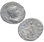 Gordiano III (238-244 d.C). Roma. Antoniniano. RIC IV Roma 68. Ve. 3,55 g. IMP GORDIANVS PIVS FEL AVG;Busto de emperador con corona radiada, toga y co...