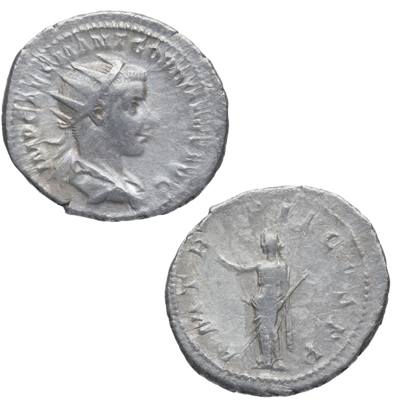 243- 4 d.C. Gordiano III (238-244 d.C). Roma. Antoniniano. RIC IV Roma 148. Ve. ...