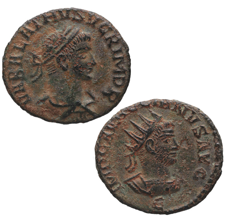 271/272 d.C. Aureliano y Vabalato (270-275 dC). Antioquía. Antoniniano. Ve. 3,22...