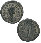 283 d.C. Numeriano (283-284 dC). Roma. Aureliano. Ae. 3,54 g. M AVR NVMERIANVS C.; Busto radiado a derecha, con coraza /PRINCIPI IVVENT; KA y letra gr...
