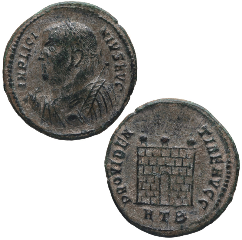 316-317 d.C. Licinio I (308-323 dC). Heraclea. Nummus. RIC VII 15. Ve. 3,11 g. I...