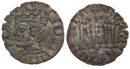 Juan I (1379-1390). Sevilla. Cornado. Ve. 0,82 g. ESCASA. MBC. Est.80.