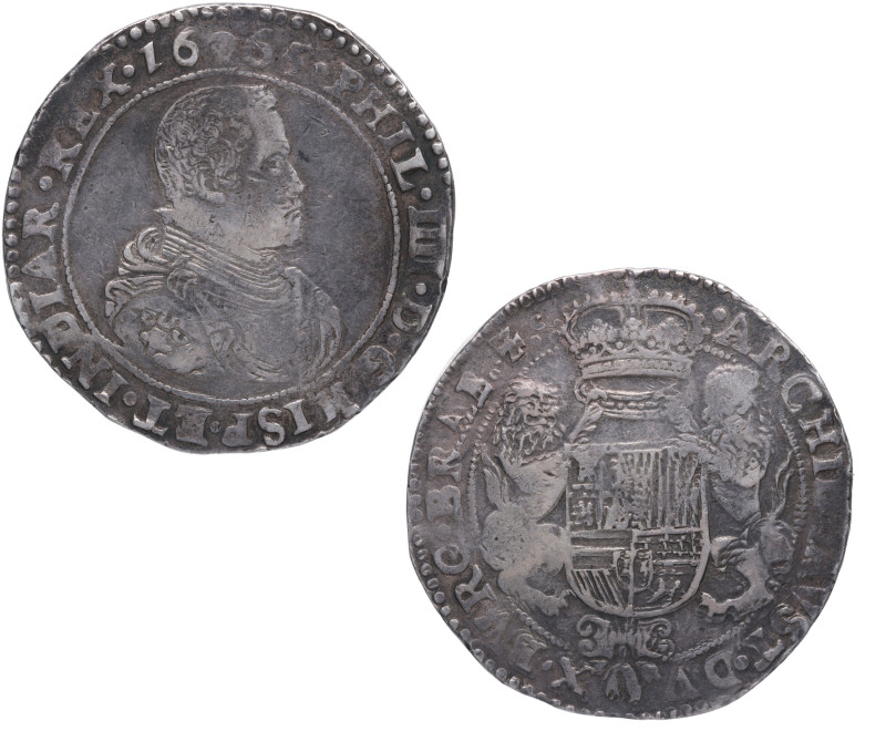 1665. Felipe IV (1621-1665). Bruselas. Ducaton. a. KM# 72. Ag. 32,42 g. PHIL III...
