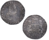 1665. Felipe IV (1621-1665). Bruselas. Ducaton. a. KM# 72. Ag. 32,42 g. PHIL IIII D G HISP ET INDIAR REX /ARCHID AVST DVX BVRG BRAB Z c. MBC+. Est.350...