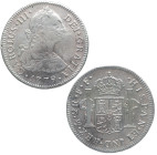 1779. Carlos III (1759-1788). México. 2 reales. FF. A&C 668. Ag. 6,86 g. MBC / MBC+. Est.55.