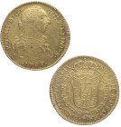 1789. Carlos III (1759-1788). Lima. 8 escudos. IJ. A&C 1954. Au. 26,90 g. Bella. Brillo original. EBC / EBC+. Est.2100.