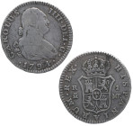 1794. Carlos IV (1788-1808). Madrid. 1 real. MF. A& 415. Ag. 2,97 g. MBC. Est.30.