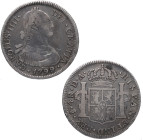 1799. Carlos IV (1788-1808). Santiago. 4 reales. DA. A&C 862. Ag. 13,11 g. MBC. Est.150.