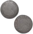 1804. Carlos IV (1788-1808). Potosí. 4 reales. PJ. A&C 839. Ag. 13,11. MBC. Est.80.
