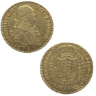 1793. Carlos IV (1788-1808). Madrid. 2 escudos. MF. A&C 1279. Au. 6,62 g. Est.300.