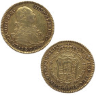 1805. Carlos IV (1788-1808). Madrid. 2 escudos. FA. A&C 1312. Au. 6,67 g. Est.300.