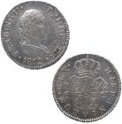 1812. Fernando VII (1808-1833). Cádiz. 2 reales. CI. A&C 727. Ag. 5,52 g. EBC- / MBC+. Est.80.