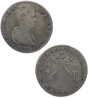 1823. Fernando VII (1808-1833). Valencia. 4 reales. Ag. MBC. Est.100.