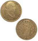 1813. Fernando VII (1808-1833). Cádiz. 2 escudos. CJ. A&C 1583. Au. 6,79 g. Bella. Brillo original. EBC+ / EBC. Est.550.