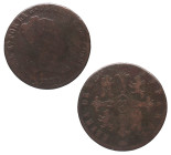 1838. Isabel II (1833-1868). Segovia. 8 maravedís. A&C 124. Cu. 8,37 g. BC+. Est.10.