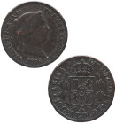 1856. Isabel II (1833-1868). 10 céntimos de real. A&C . Cu. 3,49 g. MBC. Est.10.