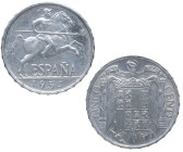 1953. Franco (1939-1975). 5 céntimos. A&C 4. Al. SC-. Est.35.